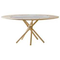 Eberhart Furniture Extra leaves for 120 cm Hector dining table, light oak