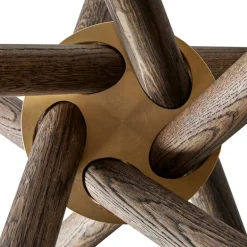 Eberhart Furniture Hector dining table, 120 cm, dark oak