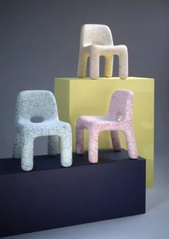 ecoBirdy Charlie chair, strawberry