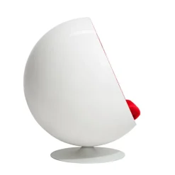 Eero Aarnio Originals Ball Chair, white - red