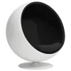 Eero Aarnio Originals Ball Chair, white - black
