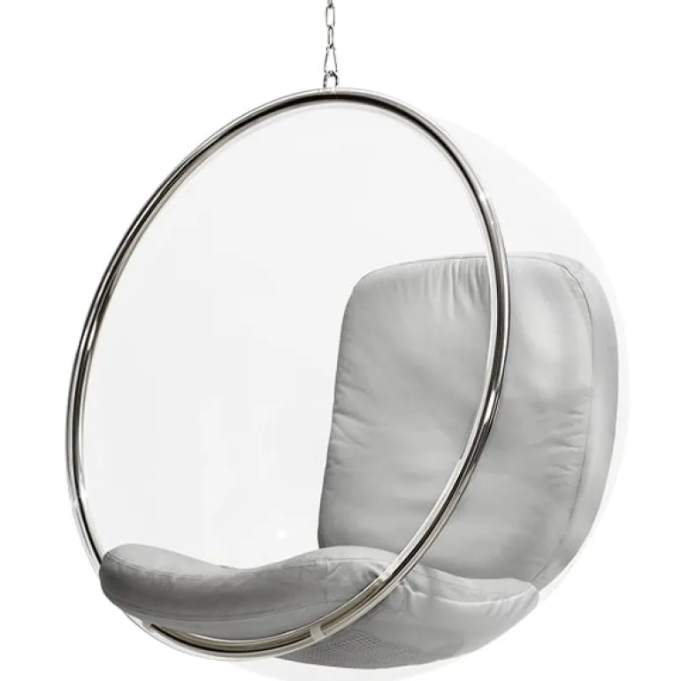 Eero Aarnio Originals Bubble Chair, silver