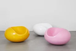 Eero Aarnio Originals Pastil Chair, yellow