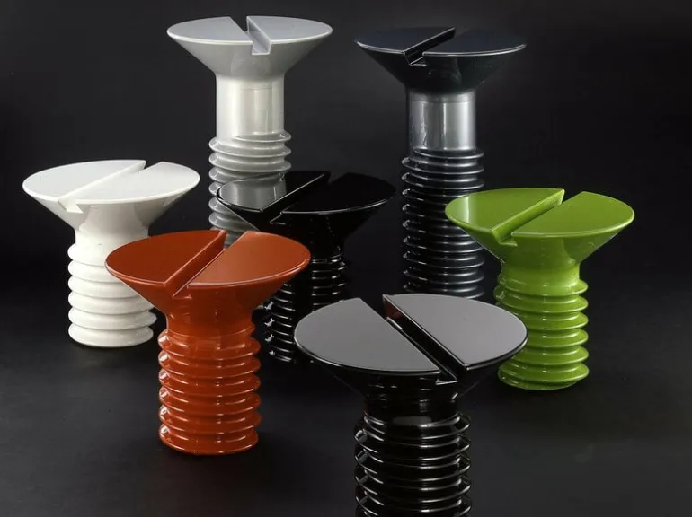 Eero Aarnio Originals Screw table, low, black