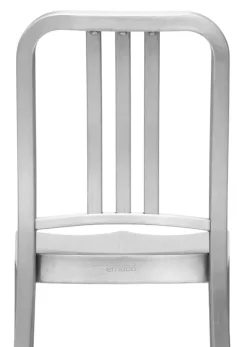 Emeco 1006 Navy chair, brushed aluminium