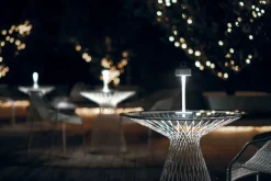 Emu Heaven table 120 cm, matt white, glass top