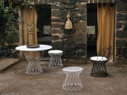 Emu Re-Trouve stool/side table, matt white