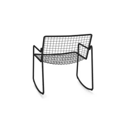 Emu Rio swing lounge chair, black