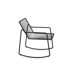 Emu Rio swing lounge chair, black