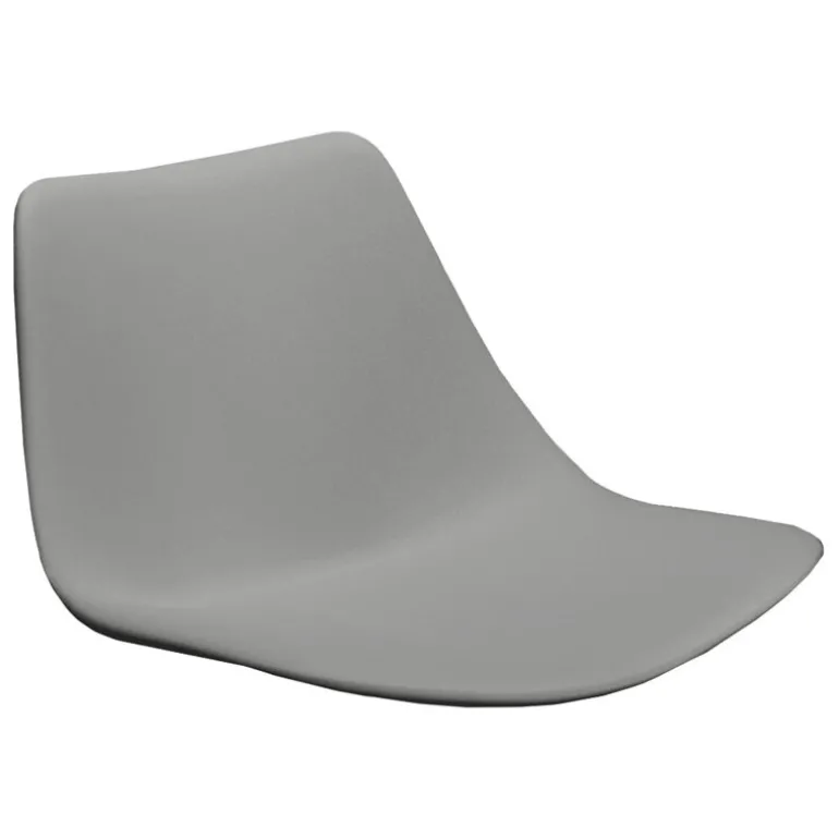 Emu Round lounge chair seat and back cushion, grey
