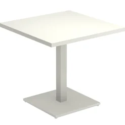 Emu Round table 80 x 80 cm, matt white