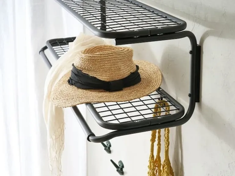 Essem Design Classic hat rack, 80 cm, black