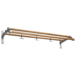 Essem Design Nostalgi 291 hat rack, 100 cm, oak - aluminium