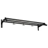 Essem Design Nostalgi 291 hat rack, 100 cm, black stained oak - black