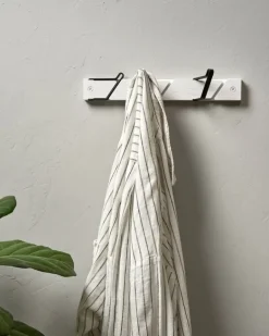 Essem Design Tamburin hook strip, 52,5 cm, white - black