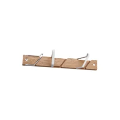 Essem Design Tamburin hook strip, 31,5 cm, oak - white