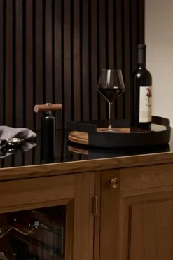 Eva Solo Corkscrew, black - oiled walnut