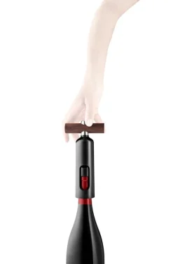 Eva Solo Corkscrew, black - oiled walnut