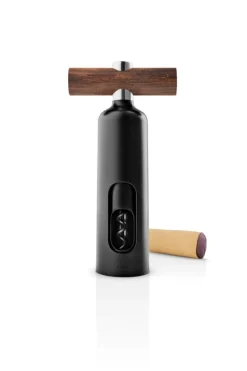 Eva Solo Corkscrew, black - oiled walnut