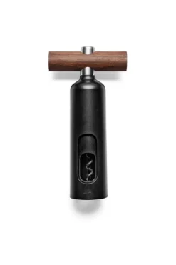 Eva Solo Corkscrew, black - oiled walnut