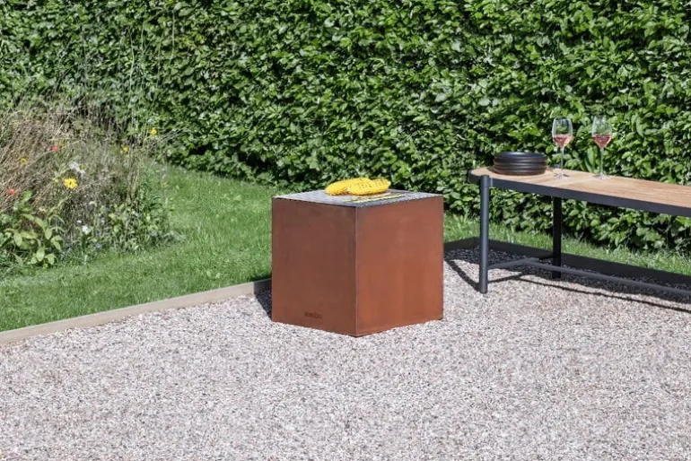 Eva Solo FireCube outdoor fireplace