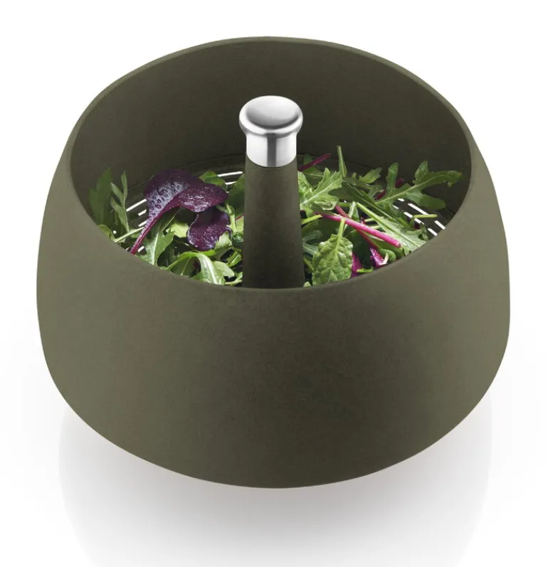 Eva Solo Green Tool spinning colander, green