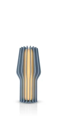 Eva Solo Radiant portable table lamp, dusty blue