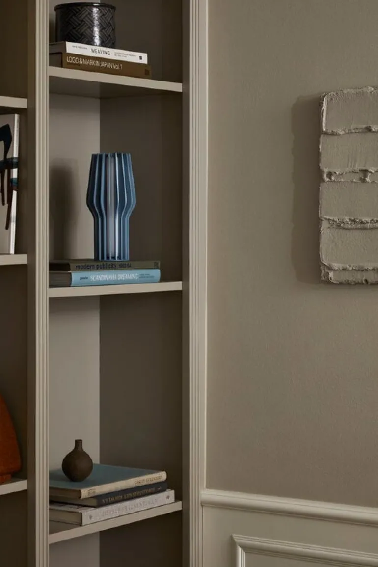 Eva Solo Radiant portable table lamp, dusty blue