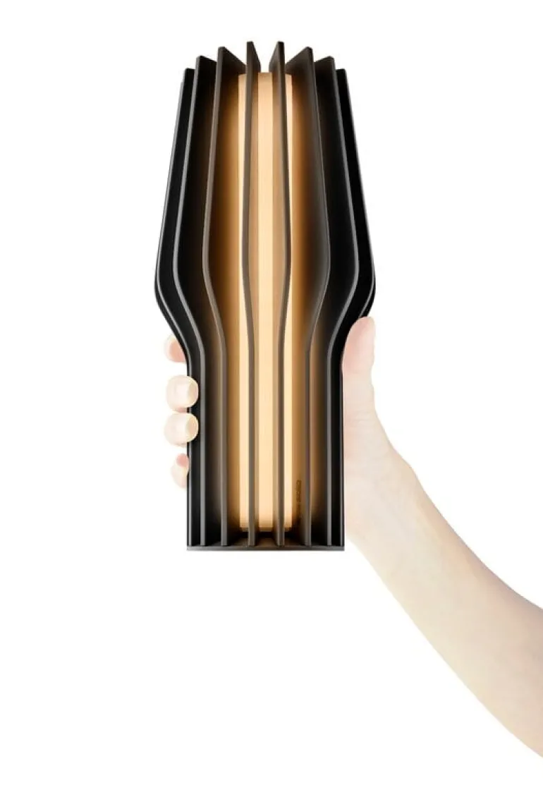 Eva Solo Radiant portable table lamp, black