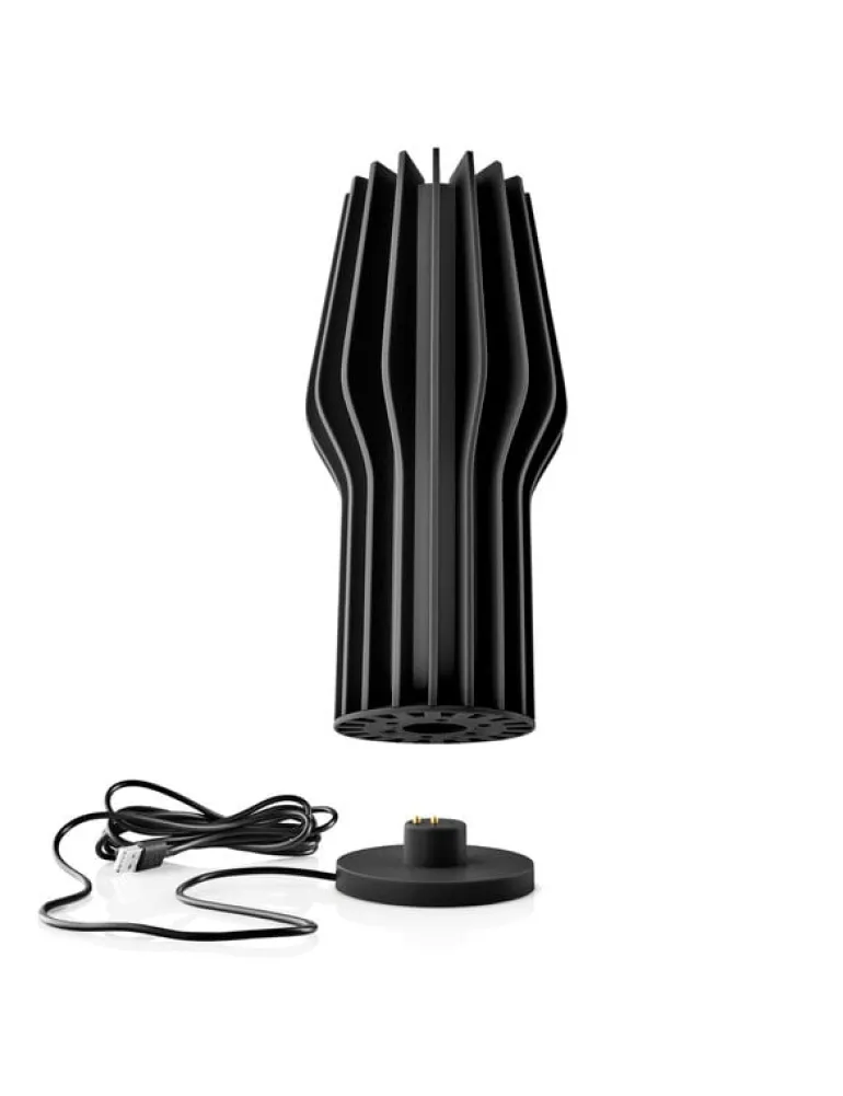 Eva Solo Radiant portable table lamp, black