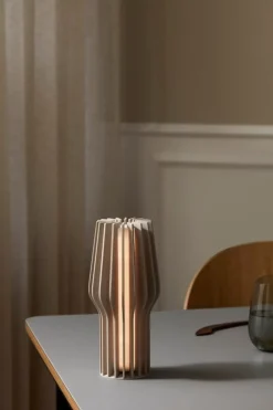 Eva Solo Radiant portable table lamp, pearl beige