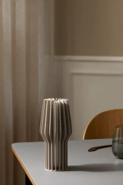 Eva Solo Radiant portable table lamp, pearl beige