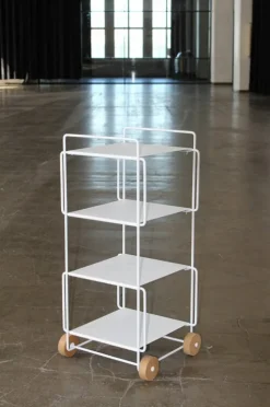 Everyday Design Hanko trolley, white