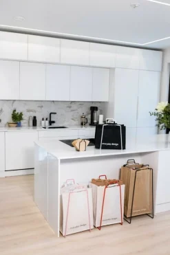 Everyday Design Helsinki paper bag holder, toffee