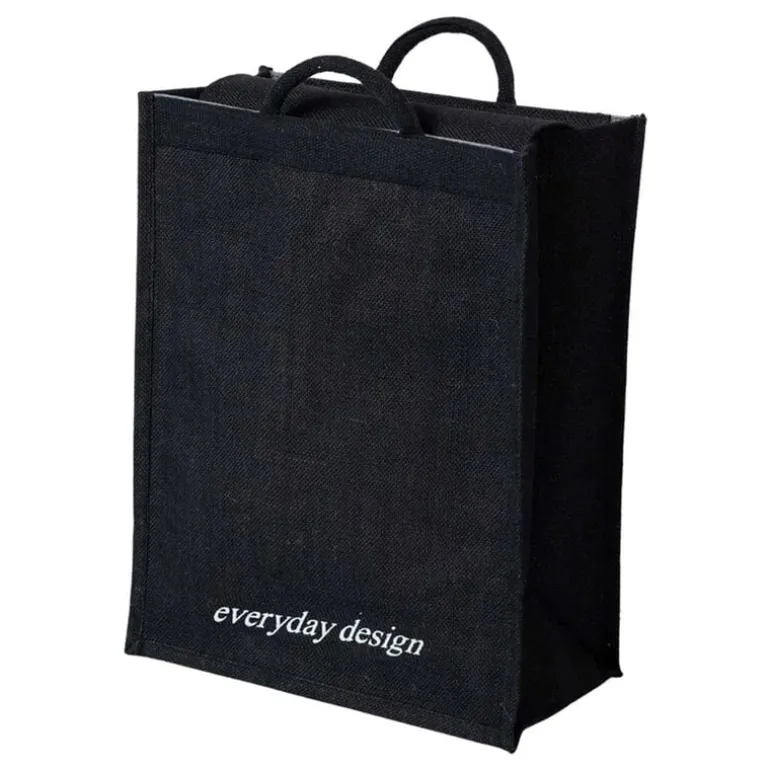 Everyday Design Helsinki jute bag, black