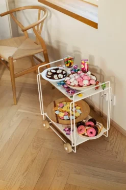 Everyday Design Tampere serving trolley, white