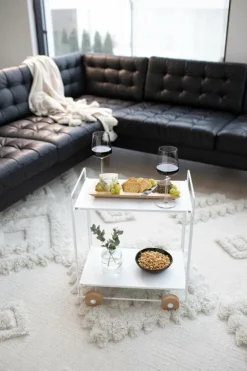 Everyday Design Tampere serving trolley, white