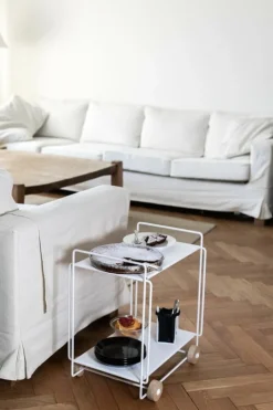 Everyday Design Tampere serving trolley, white