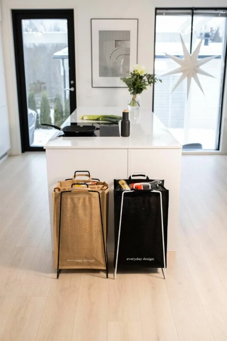 Everyday Design Turku XL bag holder, black