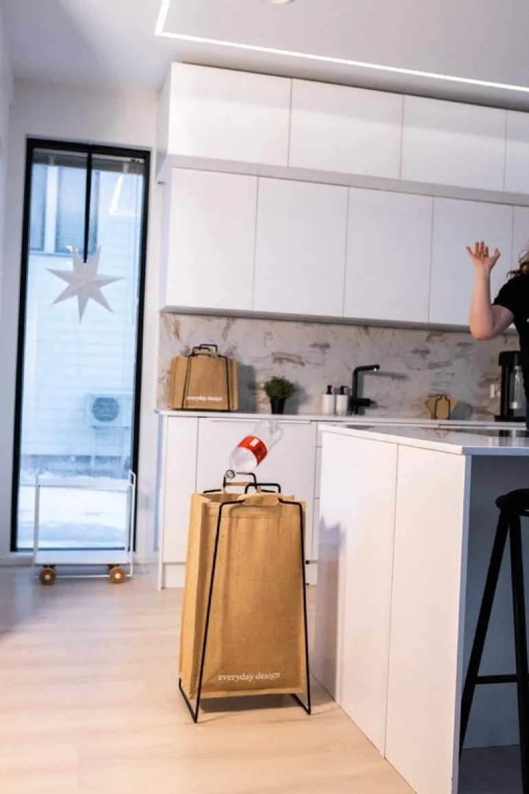 Everyday Design Turku XL bag holder, black