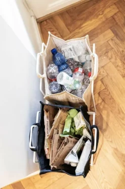 Everyday Design Turku XL bag holder, white