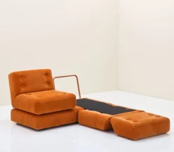 Fasetti Easy sofa module, 71 x 80 cm, off white Corda