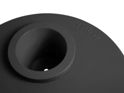 Fatboy Bakkes side table with pot, anthracite