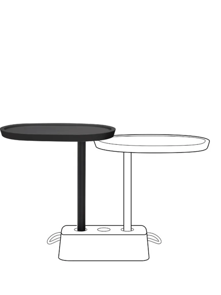 Fatboy Brick's Buddy extra table, anthracite