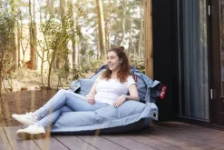 Fatboy Buggle Up bean bag, dark blue