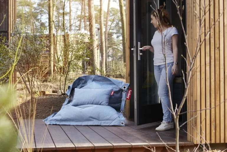 Fatboy Buggle Up bean bag, light grey