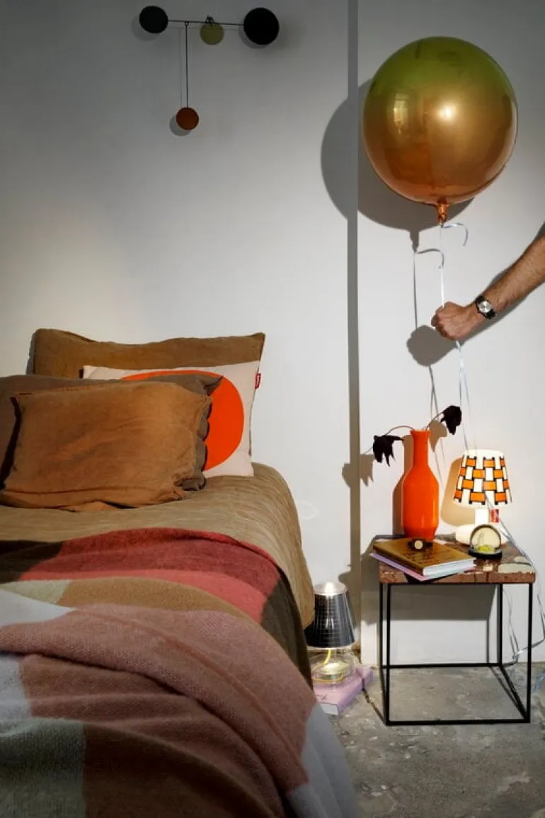 Fatboy Colour Blend blanket, rhubarb