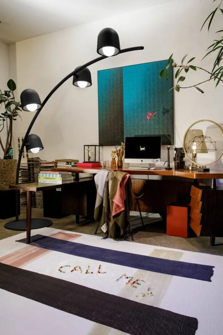 Fatboy Colour Blend blanket, rhubarb