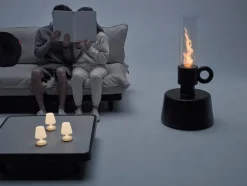 Fatboy Flamtastique XL outdoor oil lamp, anthracite