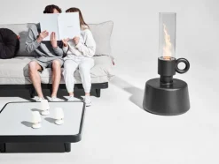 Fatboy Flamtastique XL outdoor oil lamp, anthracite